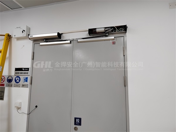 防火門安裝自動平開門機