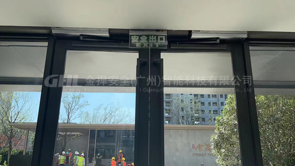 自動平開門機聯(lián)動門禁可視對講系統(tǒng)·江蘇鹽城金茂小區(qū)