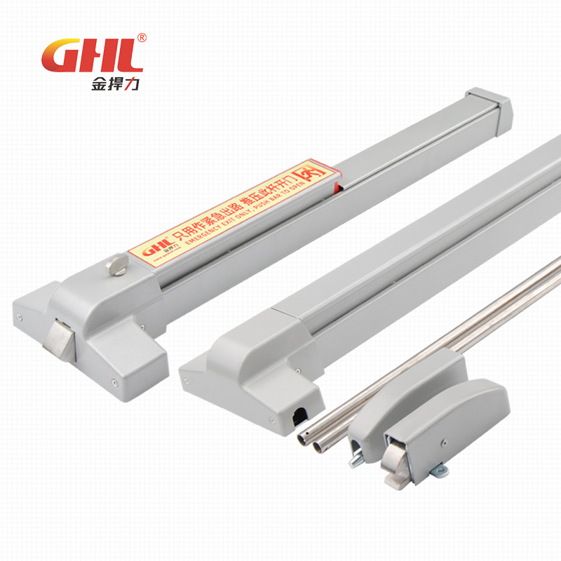 消防推桿鎖逃生門鎖全系列 平推式防火門鎖 可選聯動報警電動門禁功能 金捍力