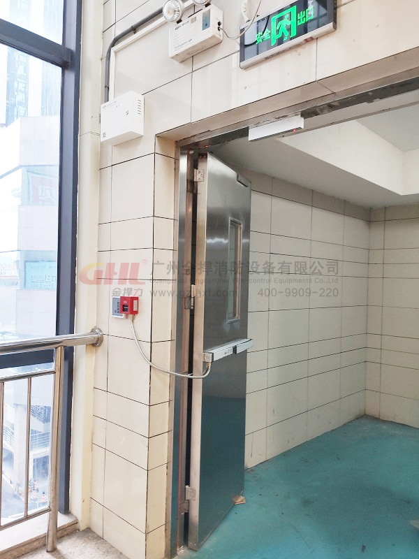 安全出口安裝逃生門鎖系統