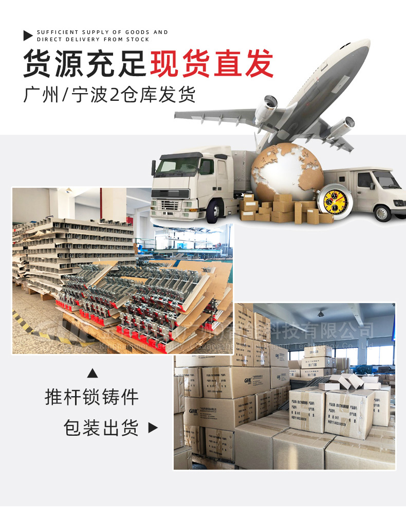 金捍力推桿鎖貨源充足，現貨直發！