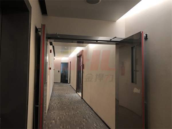 電磁門吸強(qiáng)吸力可保持通道門常開