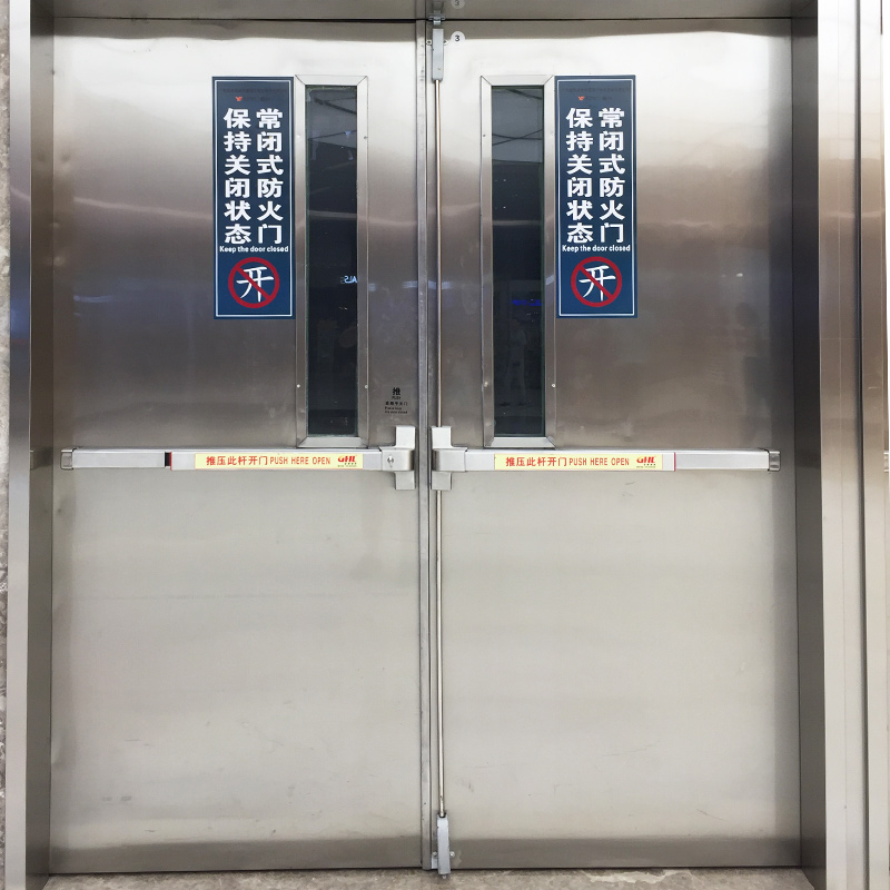 消防推桿鎖逃生門鎖全系列 平推式防火門鎖 可選聯動報警電動門禁功能 金捍力