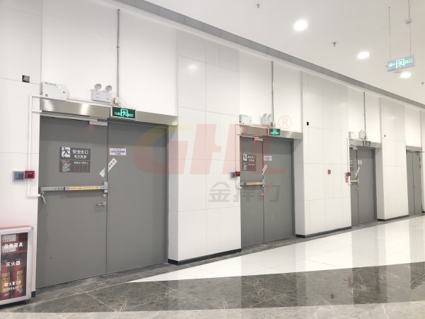 金捍力消防聯動型推桿鎖門禁系統適用于消防通道防火門安裝
